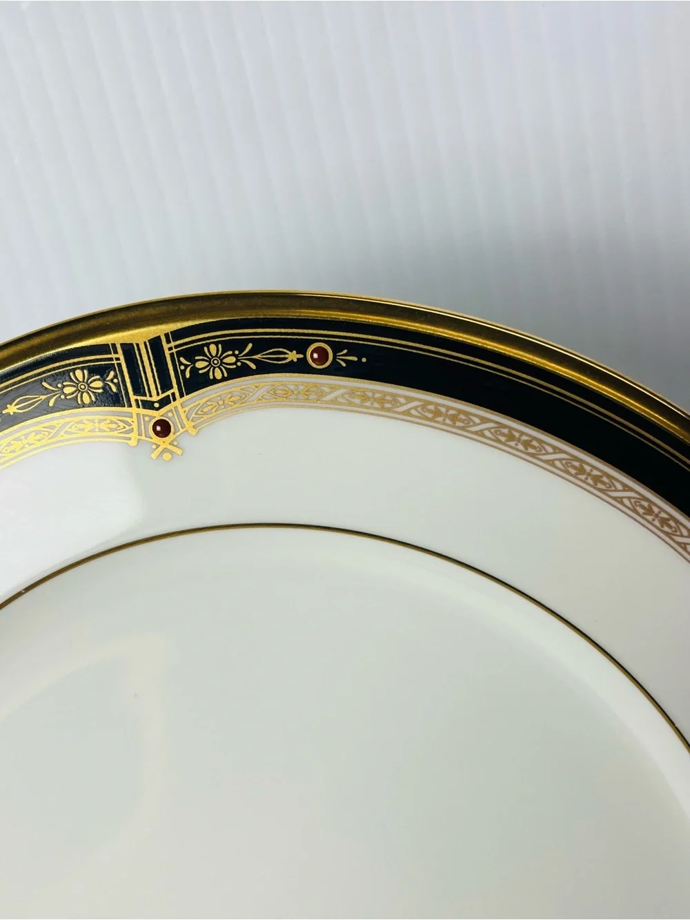 Noritake Bone China GOLD AND SABLE 9758 Salad Plate